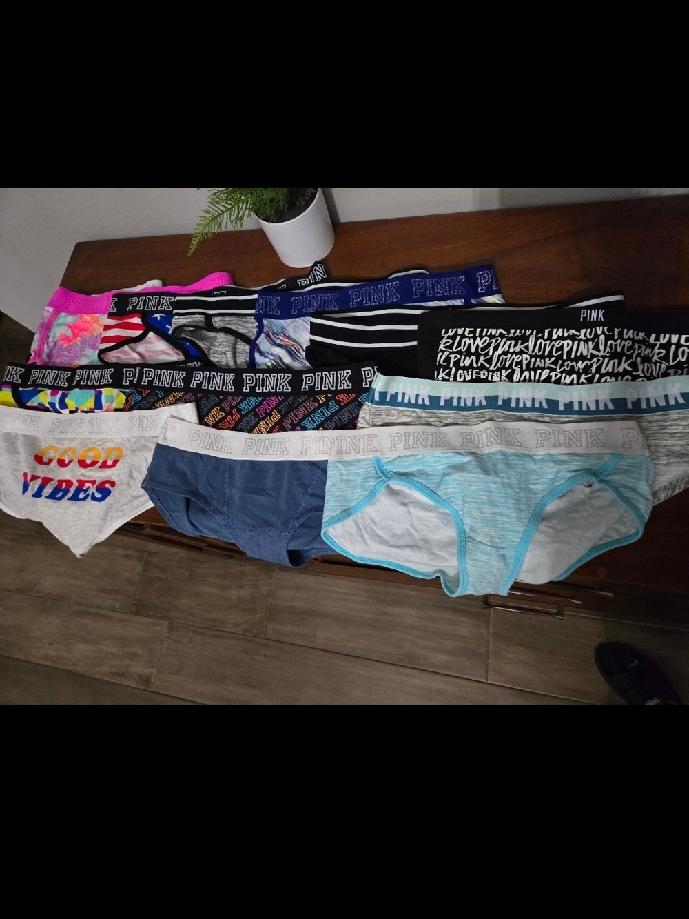 13 Pair Of VS Pink Panties